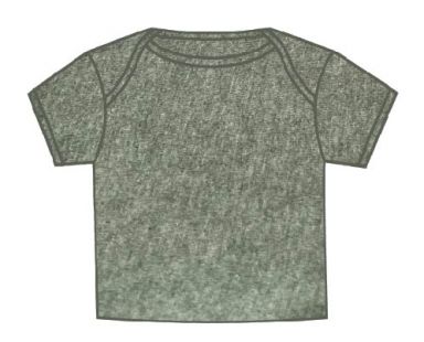 Infant Solid T-Shirt Forest Green T-400