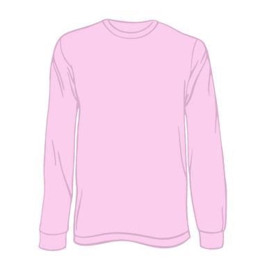 Adult Solid Long Sleeve Blossom (LS-100)